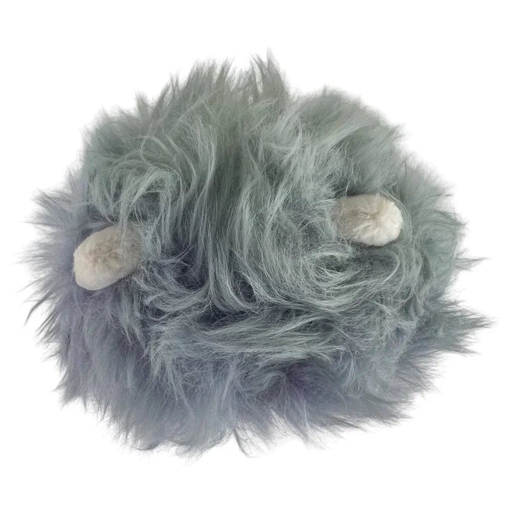 Vintage White Dakin Plush Frou‎ Frou 1982 Purple Blue Hair Nature Babies Flower